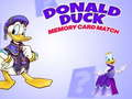 Permainan Permainan Kartu Memori Donald Duck secara online