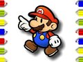 Permainan Kembali ke Sekolah: Mewarnai Mario secara online