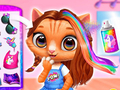 Permainan Salon Rambut Kucing secara online