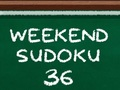 Permainan Sudoku Akhir Pekan 36 secara online