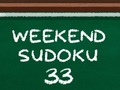 Permainan Sudoku Akhir Pekan 33 secara online