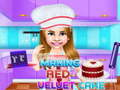 Permainan Membuat Kue Velvet Merah secara online