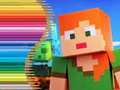 Permainan Buku Mewarnai untuk Minecraft secara online