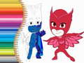Permainan Buku Mewarnai PJ Masks secara online