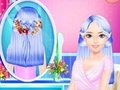 Permainan Membuat Gaya Rambut Kepang Berwarna-warni secara online