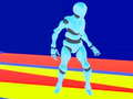 Permainan Noob Robo Parkour secara online