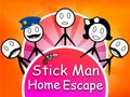 Permainan Pelarian Stickman dari Rumah secara online