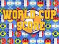Permainan Skor Piala Dunia secara online