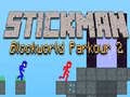 Permainan Parkour Stickman Blockworld 2 secara online