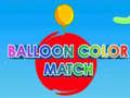 Permainan Pencocokan Warna Balon secara online
