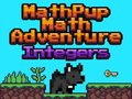 Permainan Petualangan Matematika MathPup: Bilangan Bulat secara online