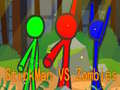 Permainan StickMan Saudara Vs Zombie secara online