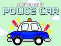 Permainan Mudah Menggambar Mobil Polisi secara online