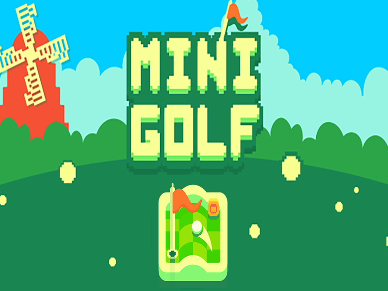 Permainan Pixel Mini Golf secara online