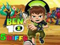 Permainan Ben 10 5 Perbedaan secara online