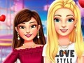 Permainan BFFs Sekolah Menengah Penampilan Kencan Pertama secara online