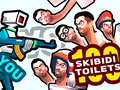 Permainan Kamu vs 100 Toilet Skibidi secara online