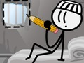 Permainan Dop Stickman Pelarian dari Penjara secara online