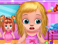 Permainan Salon Rambut Anak dengan Pengasuh secara online