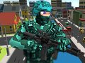 Permainan Pertempuran Pixel Multiplayer secara online