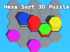 Permainan Puzzle Hexa Sort 3D secara online