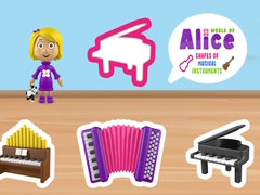 Permainan Dunia Bentuk Alat Musik Alice secara online