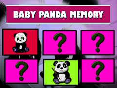 Permainan Memori Panda Bayi secara online