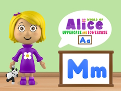 Permainan Dunia Alice Huruf Kapital dan Huruf Kecil secara online