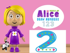 Permainan Dunia Alice: Gambar Angka secara online