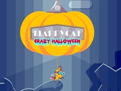 Permainan FlappyKucing Halloween Gila secara online