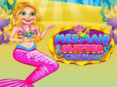Permainan Pembuat Kue Glitter Putri Duyung secara online