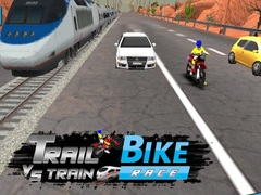 Permainan Balap Motor Trail vs Kereta secara online