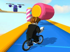 Permainan Obby Tapi Anda Menggunakan Sepeda secara online