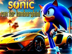 Permainan Sonic Berlari untuk Lamborghini secara online