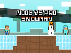 Permainan Noob vs Pro Snowman secara online