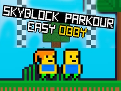 Permainan Skyblock Parkour Mudah Obby secara online