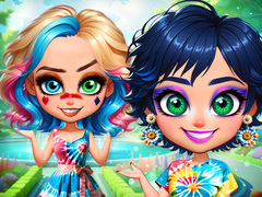 Permainan Ledakan Warna Tie-Dye secara online