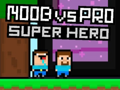 Permainan Noob vs Pro Pahlawan Super secara online