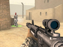 Permainan FPS Komando: Penembak 3D secara online