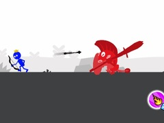 Permainan Merah dan Biru - Puzzles Spion Stickman secara online