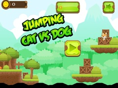 Permainan Kucing Melompat Vs Anjing secara online