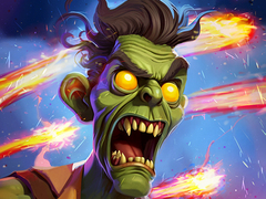 Permainan Pertahanan Zombie: Perang secara online