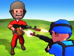 Permainan Komandan Kecil. Merah vs Biru secara online
