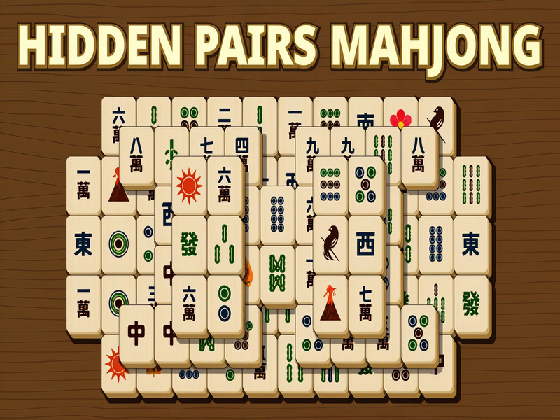Permainan Pasangan tersembunyi mahjong secara online