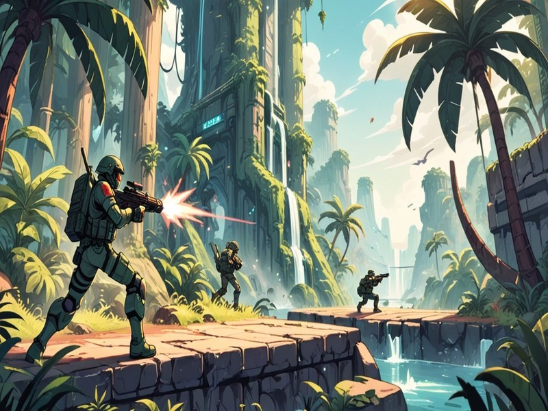 Permainan Strike Force: Action Platformer secara online
