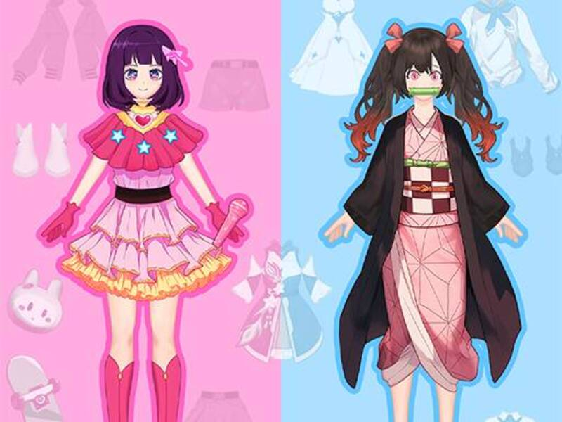 Permainan Anime Doll- Gadis Cosplay DIY secara online