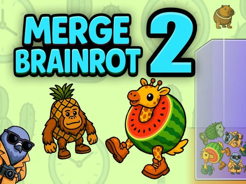 Permainan Gabungkan Brainrot 2 secara online