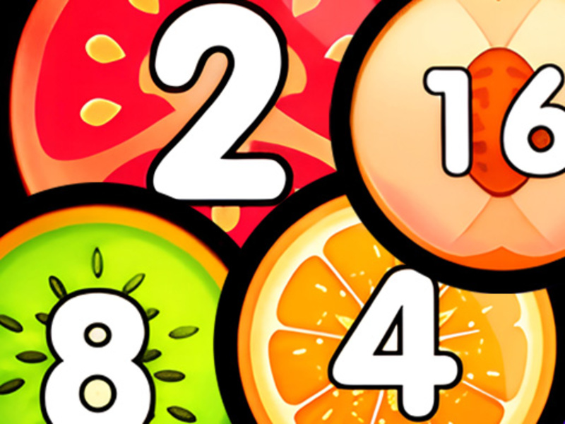 Permainan Gabungkan Balls Shooter 2048 Connect Fruits secara online