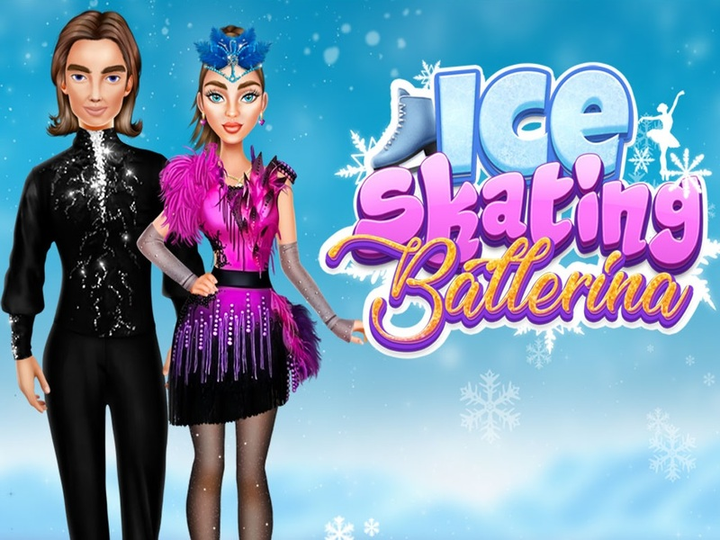 Permainan Ballerina skating es secara online