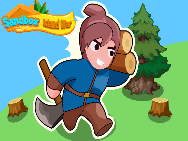Permainan Perang Pulau Sandbox secara online